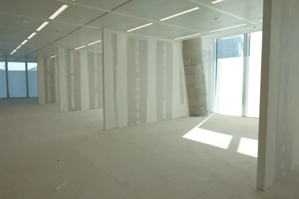 installation cloison